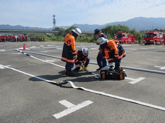 令和4年9月25日（日）に行われた訓練写真
