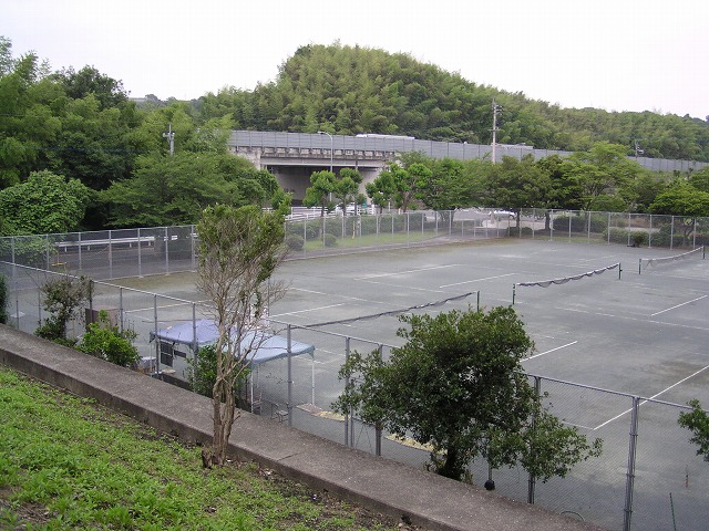 頓野公園テニスコートの写真
