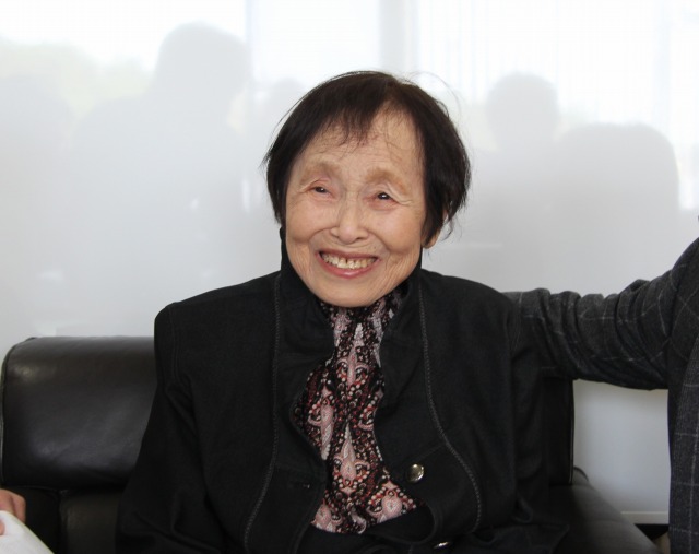 表彰を受けた安永さん
