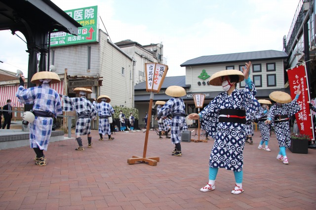 木屋瀬宿場踊りの様子