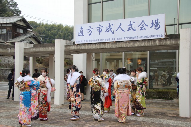 成人式の様子