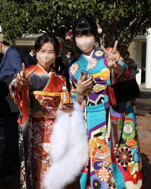 新成人たち