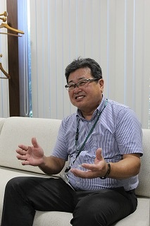 株式会社フタバ九州の代表取締役社長 金本傳夫さん