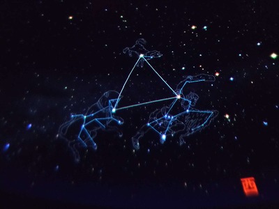 冬の星座の写真の写真