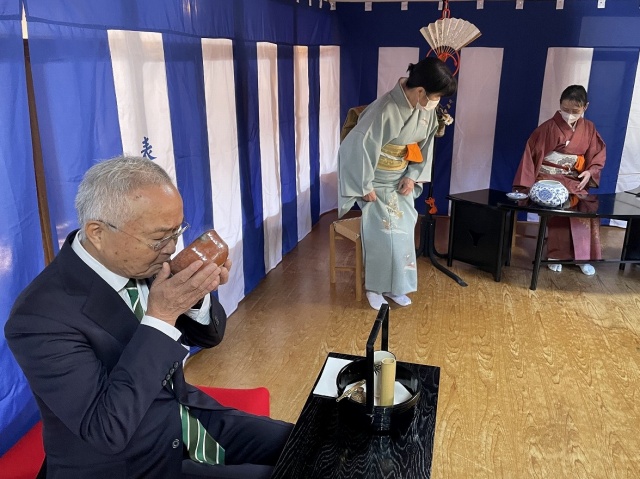 立礼式でもいただきました