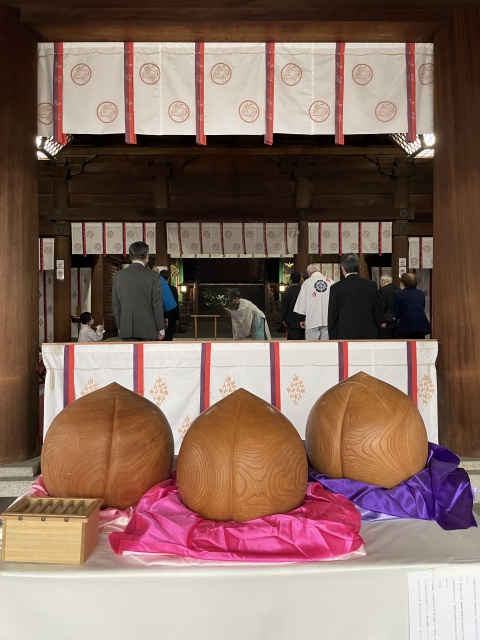 故事に由来する桃