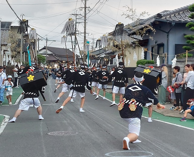 大名行列の様子