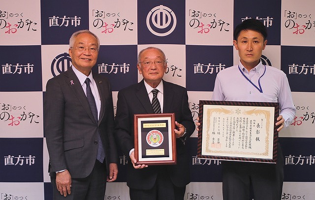 公民館代表松尾さん（写真中央））