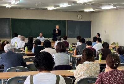 市長が意見交換している写真