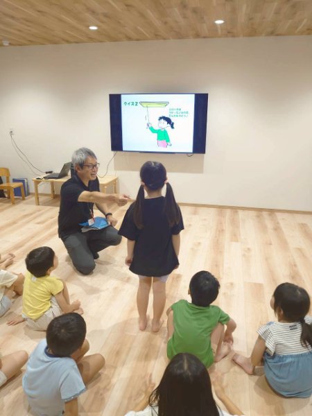 新生第二こども園環境学習の様子