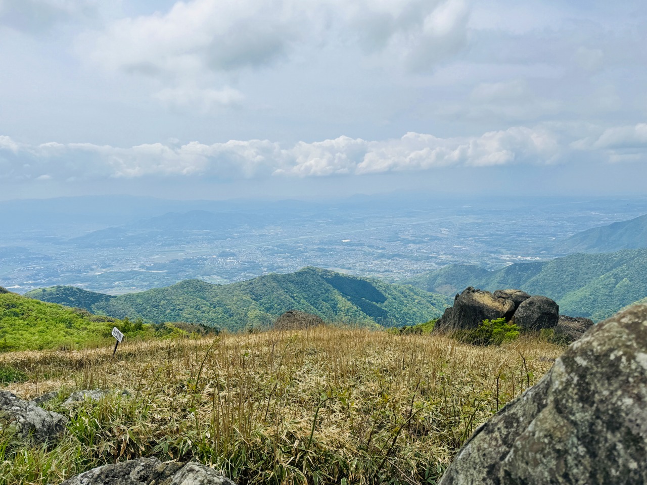山頂からの眺めです