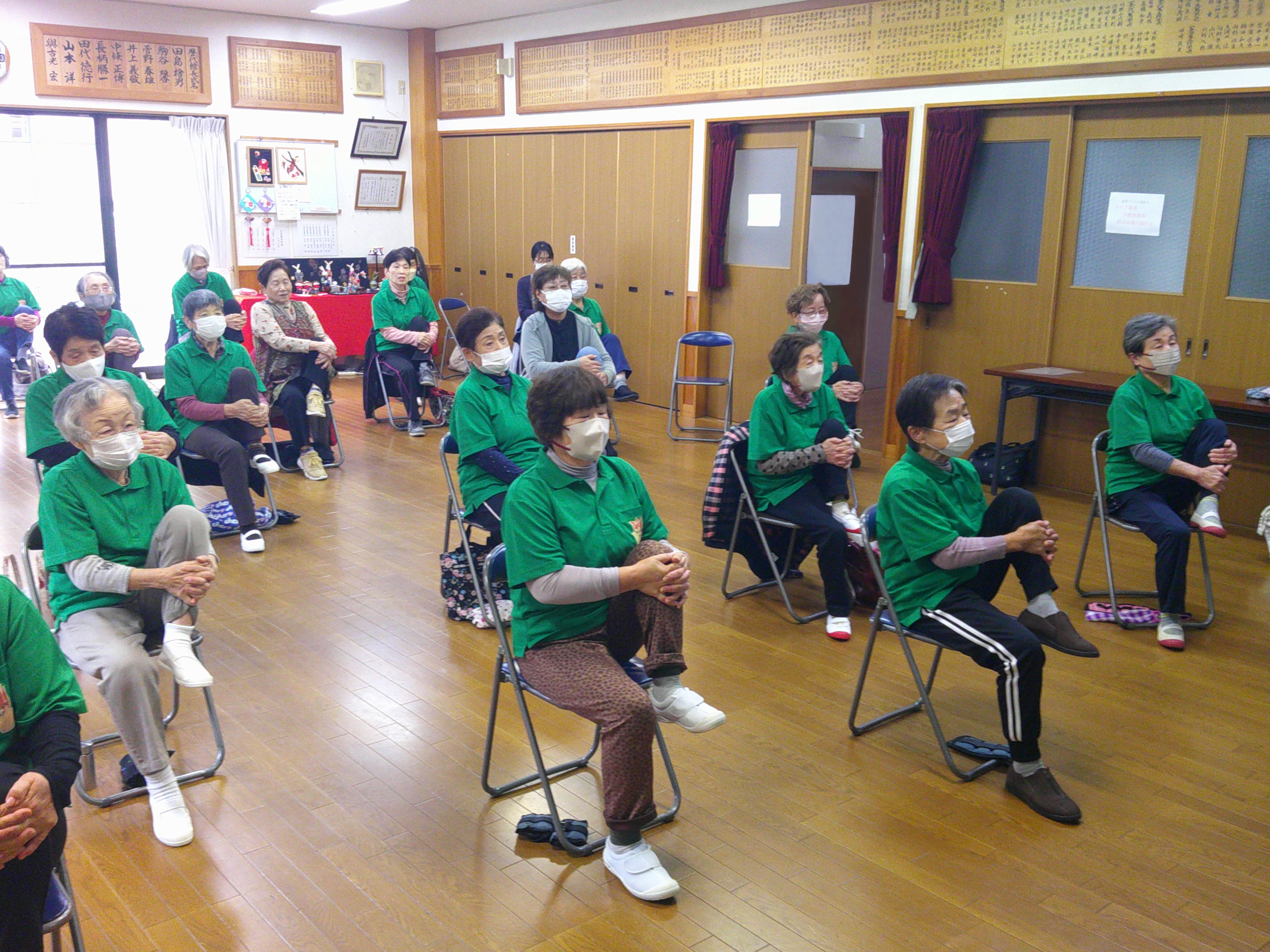 ➂足上げ軽やか！転倒予防‼