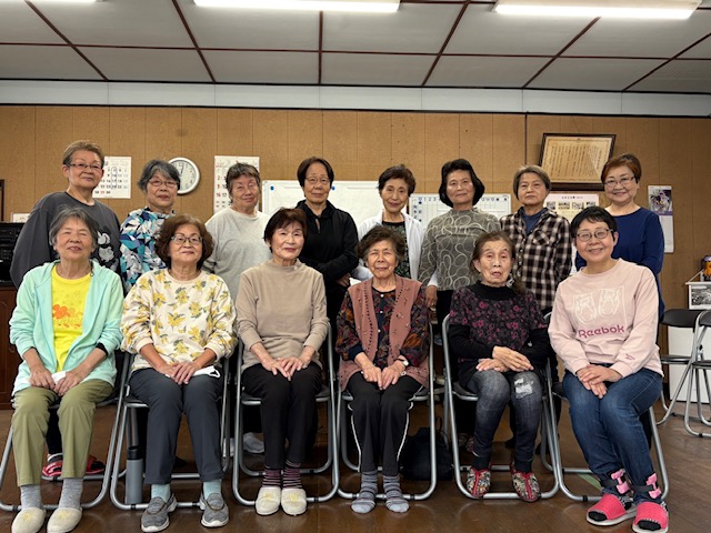 ①ステキな高齢者モデルが勢ぞろいです(笑)