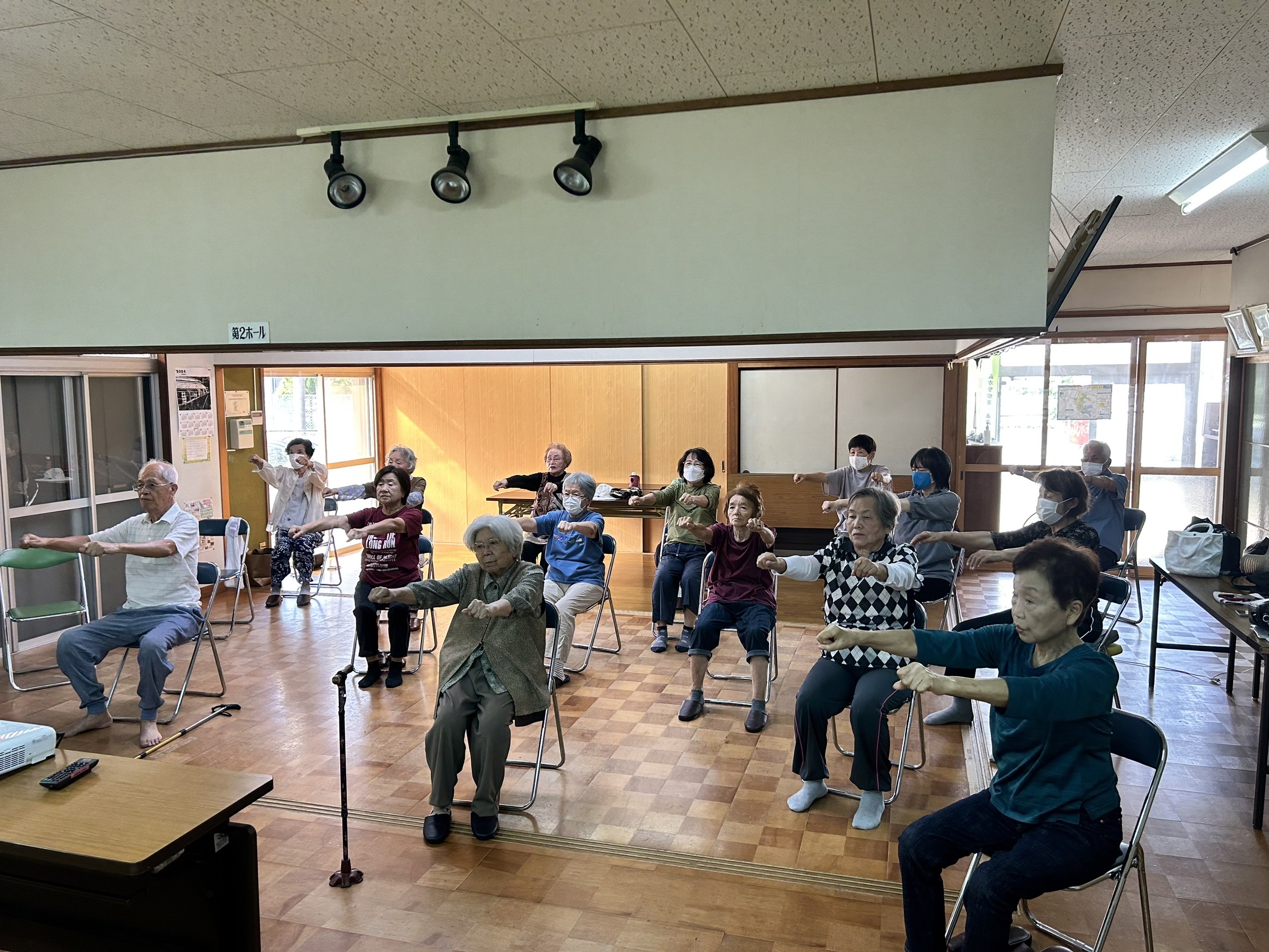 真剣に頑張っています。