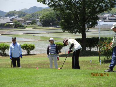 パークゴルフの写真