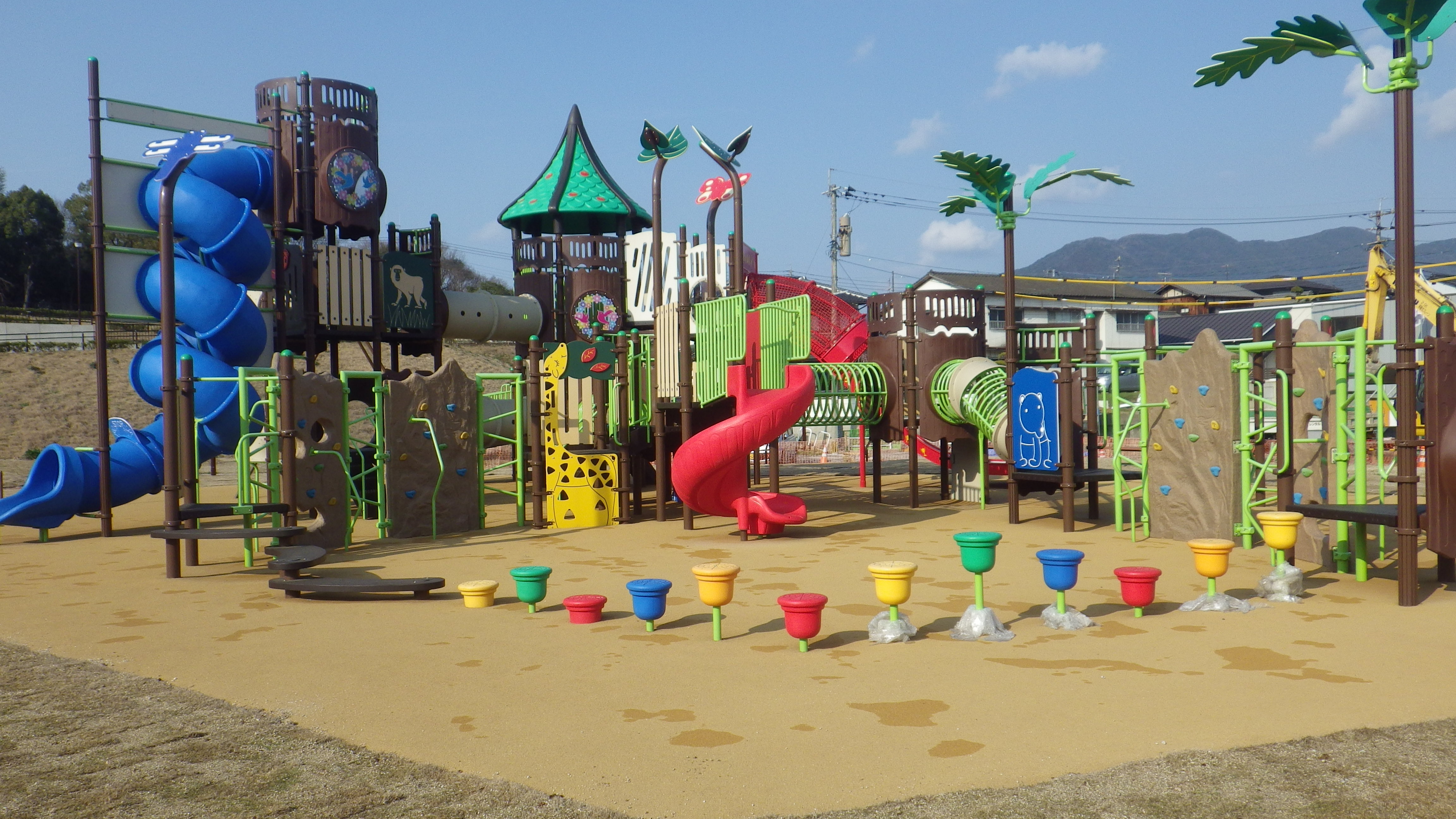 中央公園の遊具